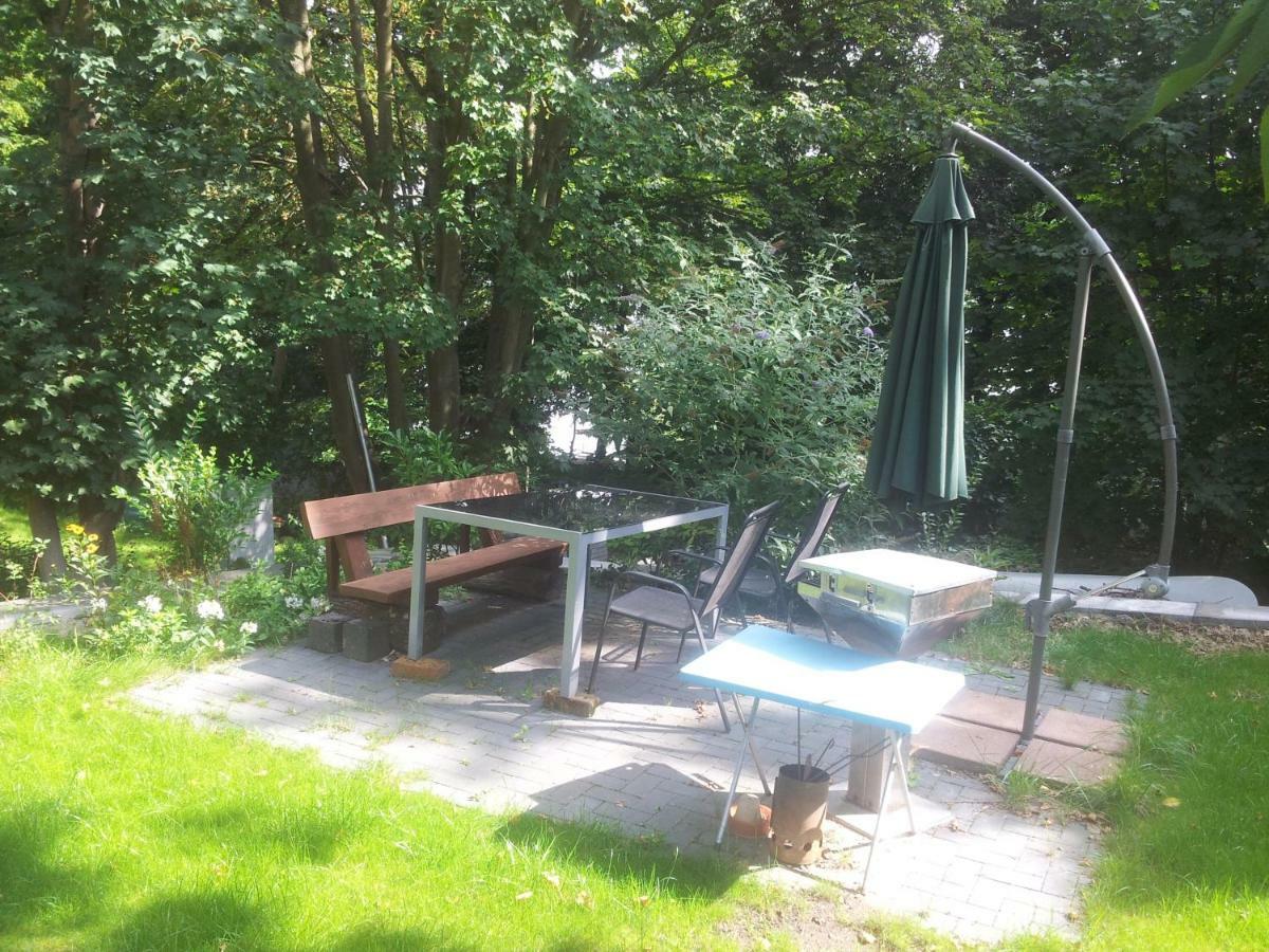 Fewo 1 Waren Mueritz - Haus Buchen Am Tiefwarensee - 1 Zi 外观 照片